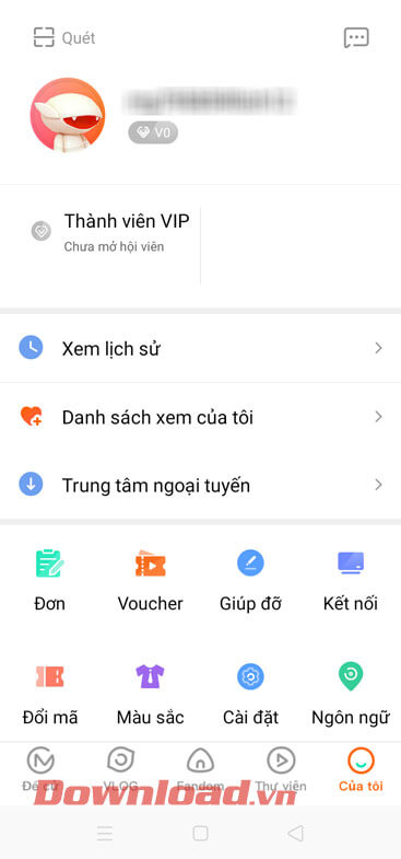 Tài khoản đăng nhập thành công