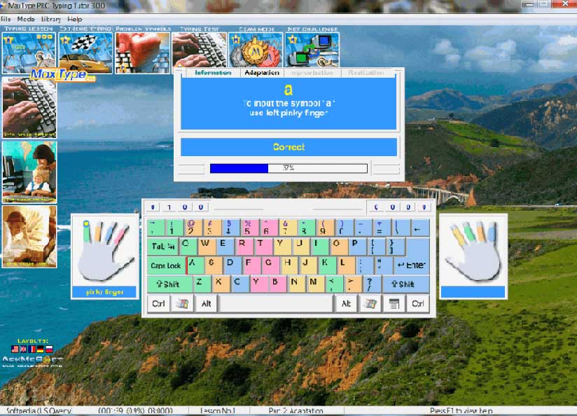 Phần mềm gõ 10 ngón MaxType Pro