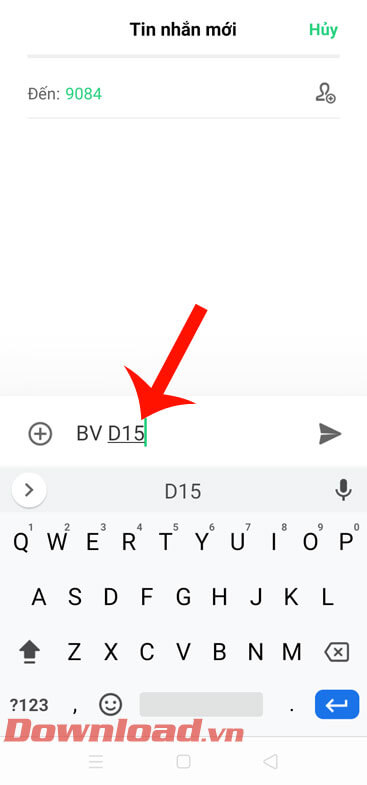 Nhắn tin đăng ký 