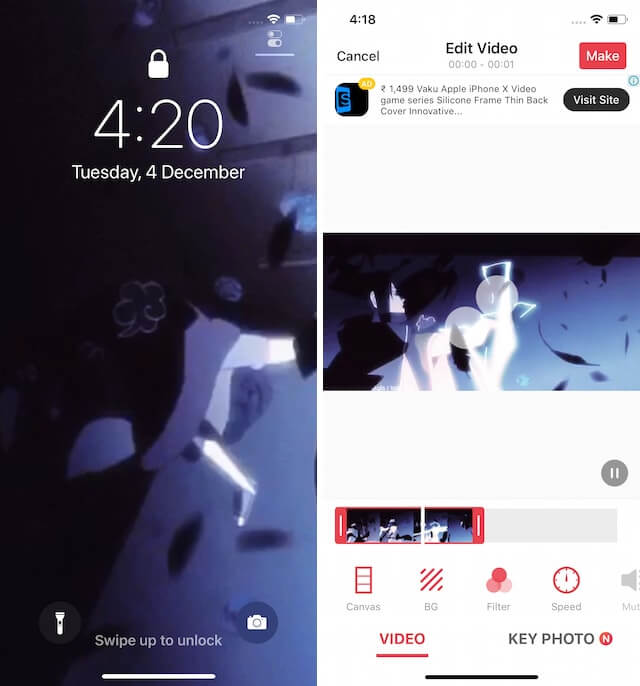 Kho hình nền động intoLive