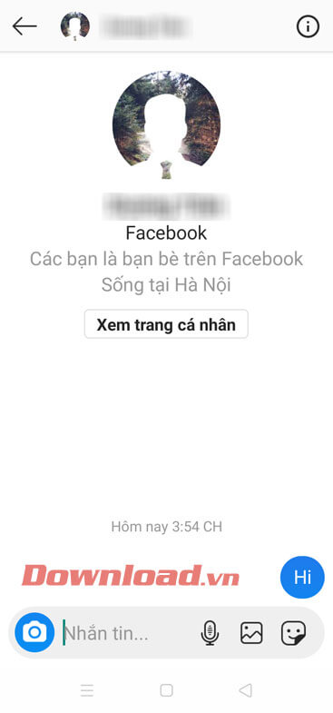 Tin nhắn đã được gửi