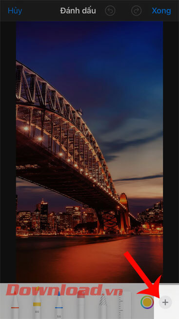 Ấn vào biểu tượng dấu "+"