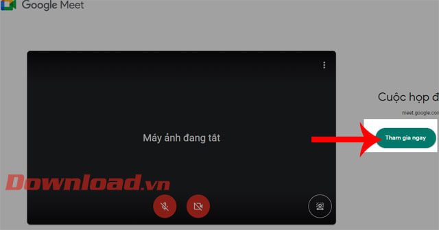 Ấn nút Tham gia ngay