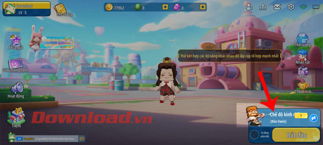 Nhấn vàvafomc Chế độ