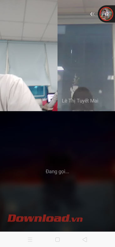Màn hình chat video