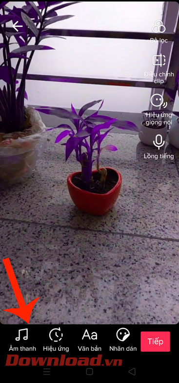 Chèn âm thanh, sticker