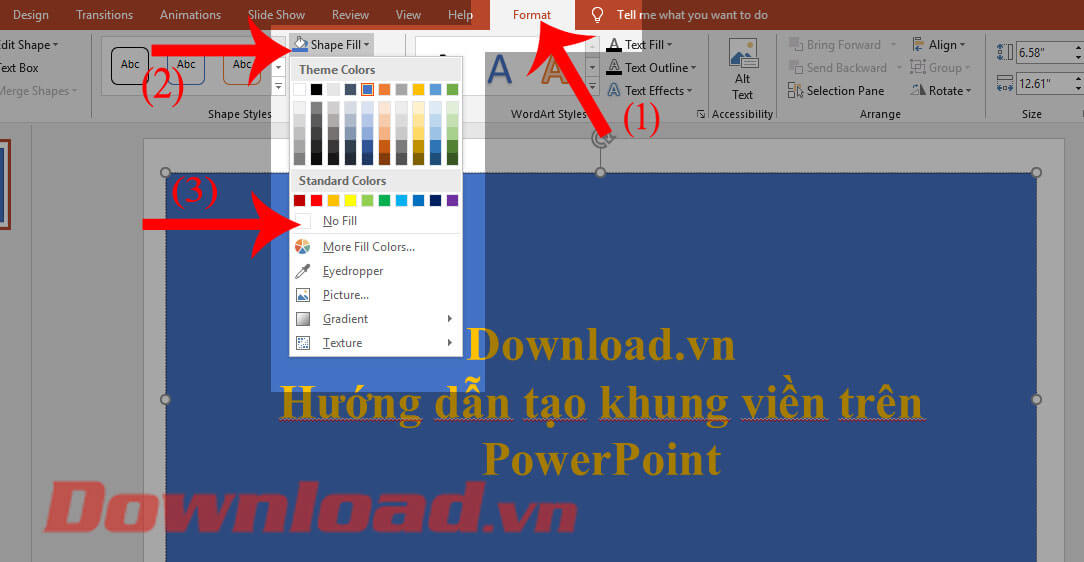 Xóa bỏ màu nền