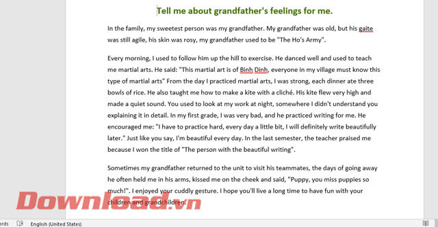 Toàn bộ văn bản đã được dịch