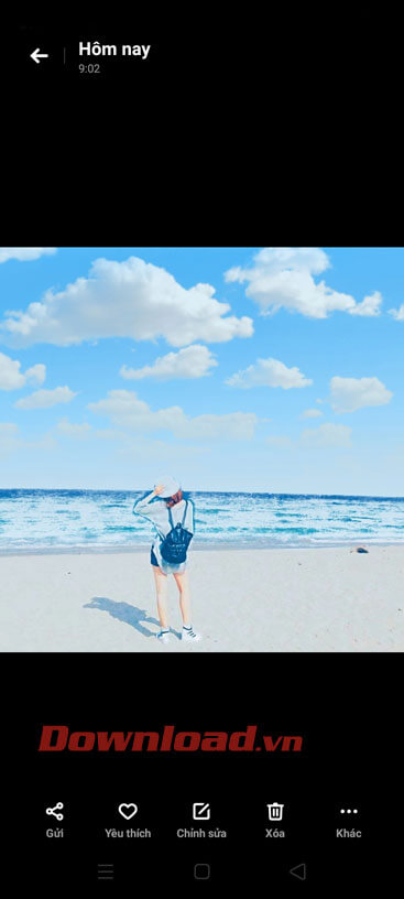 Ảnh đã được ghép mây