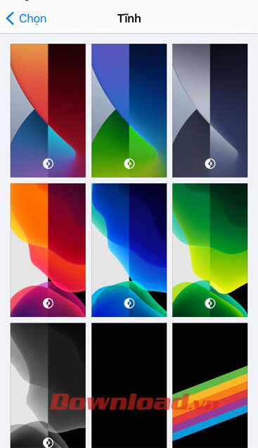 Màn hình chế độ sáng tối