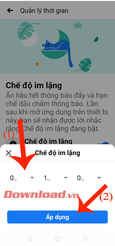 Thiết lập thời gian
