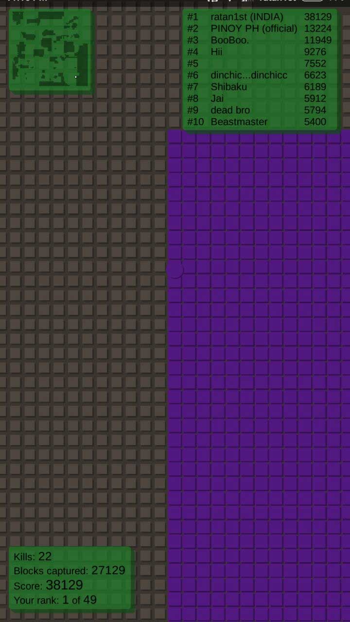 Game io hay Splix.io