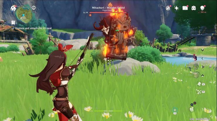 Rock Shieldwall Mitachurls trong Genshin Impact