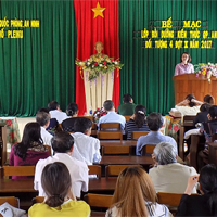 Bài thu hoạch bồi dưỡng kiến thức quốc phòng an ninh đối tượng 4 năm 2024