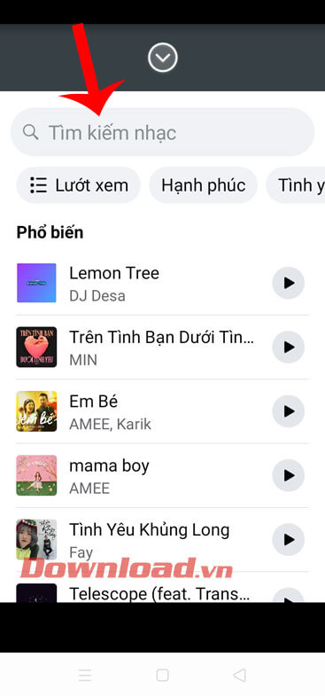 Tìm kiếm bài hát 