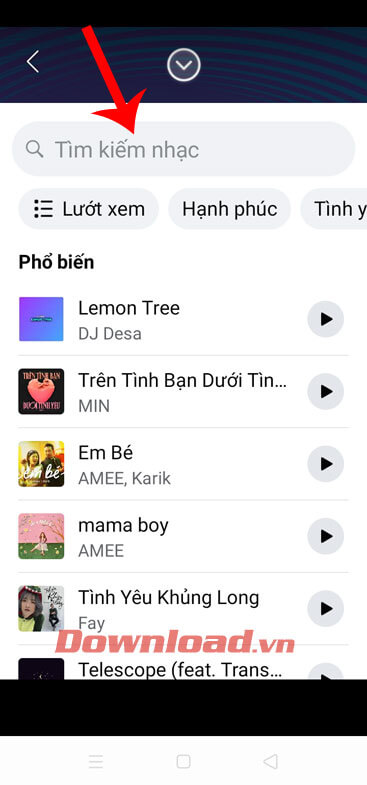 Tìm kiếm bài hát 