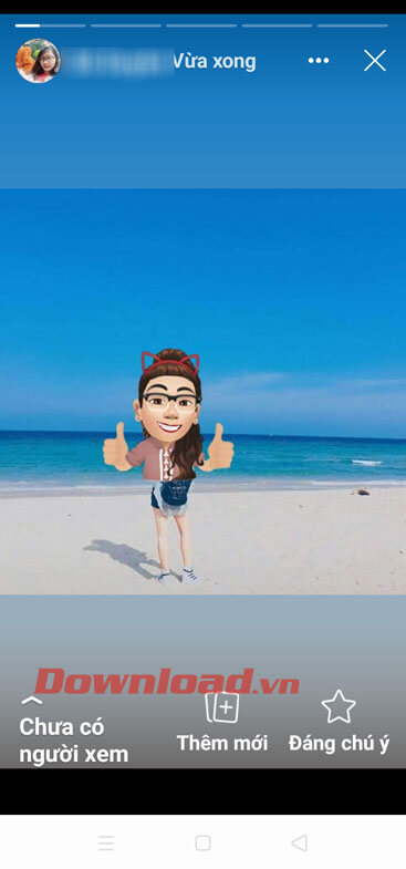 Đăng hình ảnh lên Story Facebook