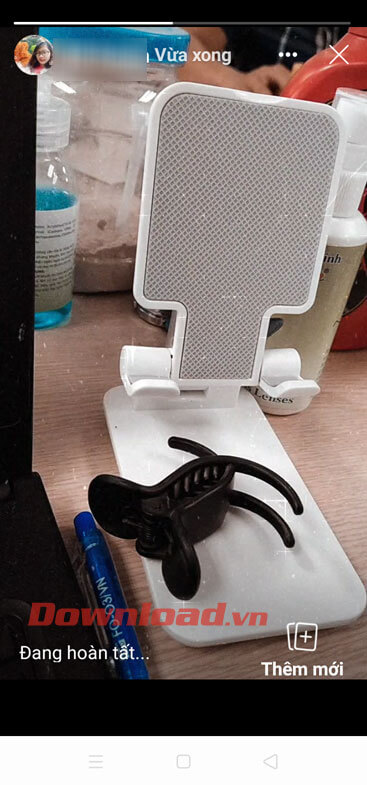 Đã đăng hoạt ảnh lên Story Facebook