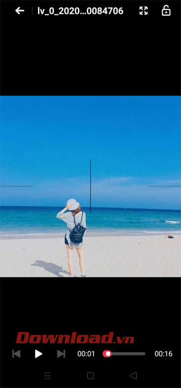 Video ảnh đã được tạo bởi CapCut
