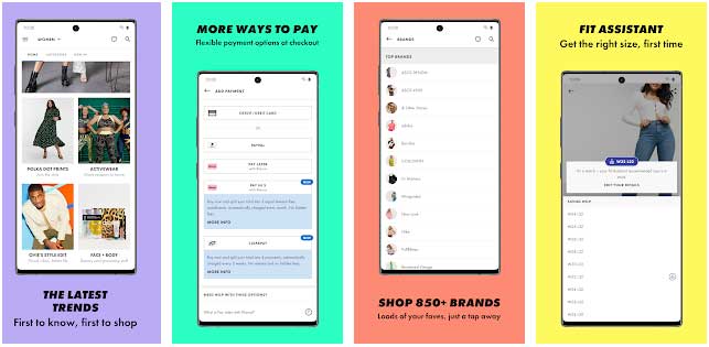 Ứng dụng tìm quần áo bằng hình ảnh ASOS