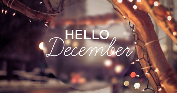 Chào tháng 12