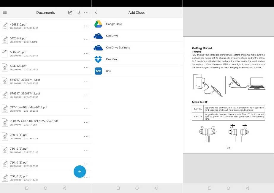 App đọc ebook trên Android - Foxit Reader