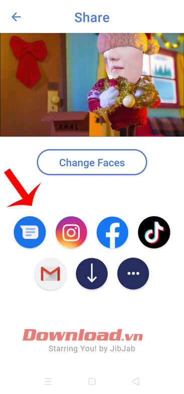 Chia sẻ và lưu video đã tạo