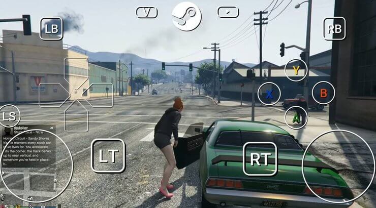 Chơi GTA 5 trên mobile qua Steam Link