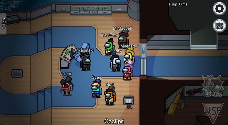 Tàu vũ trụ trong Among Us