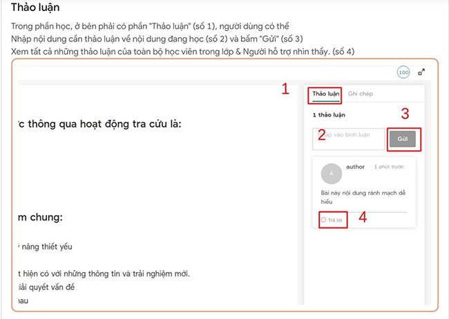 Phần thảo luận