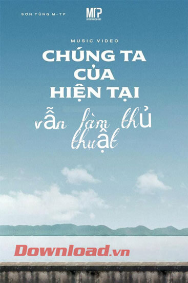 Viết chữ vào poster
