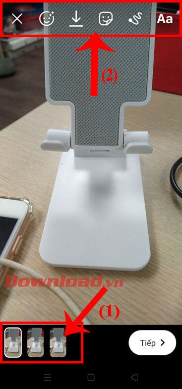 Chỉnh sửa các hình ảnh 