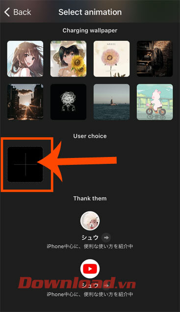 Ấn vào biểu tượng dấu cộng