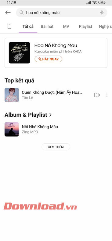 KiKi đã tìm kiếm bài hát 