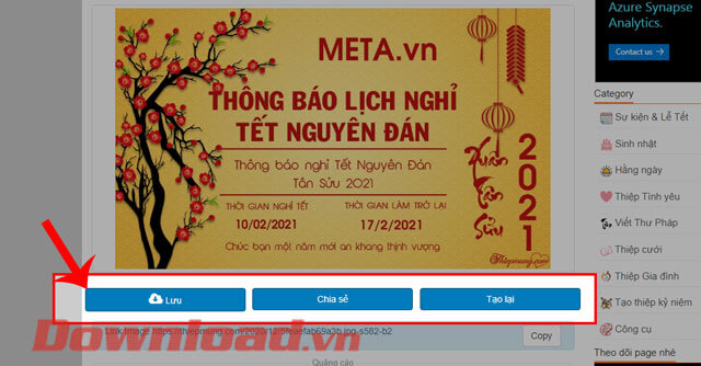 Lưu lại hình ảnh 