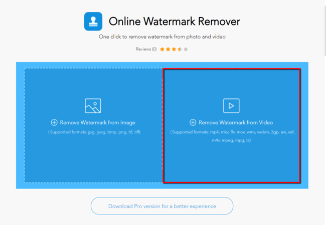Web Online Watermark Remover