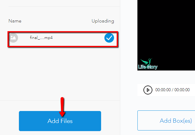 Tải video bạn muốn