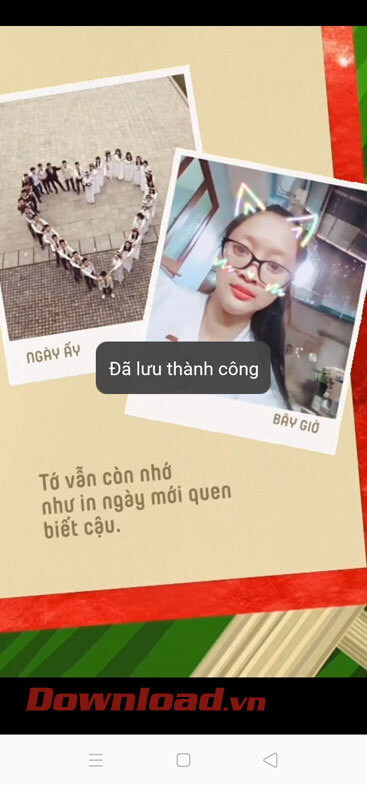 Đã lưu  video thành công