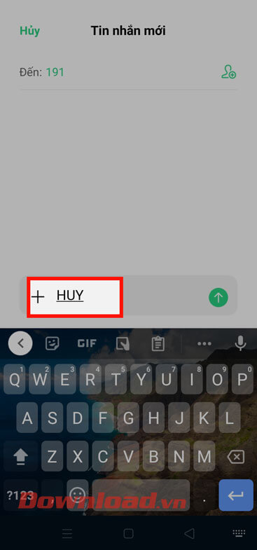 Hủy gia hạn gói cước