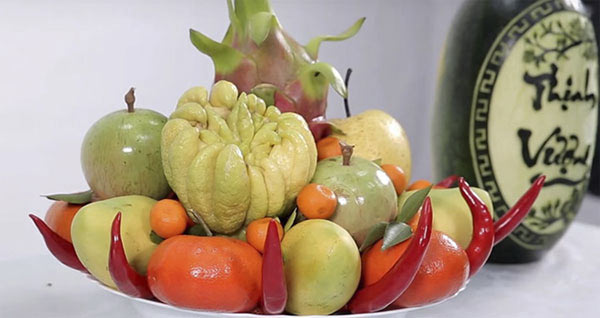 Mâm ngũ quả Miền Trung