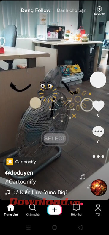 Video TikTok đã đăng 