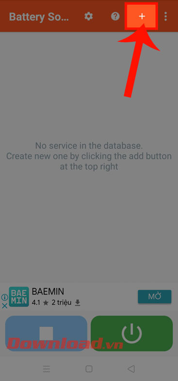 Nhấn vào biểu tượng dấu cộng