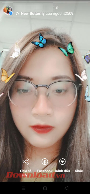 Hình ảnh được đăng lên Instagram