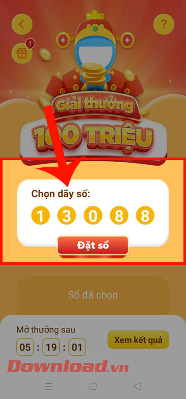 Nhập dãy số bất kỳ