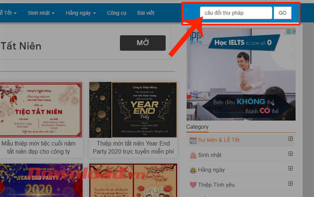 Nhập từ khóa "Câu đối thư pháp"