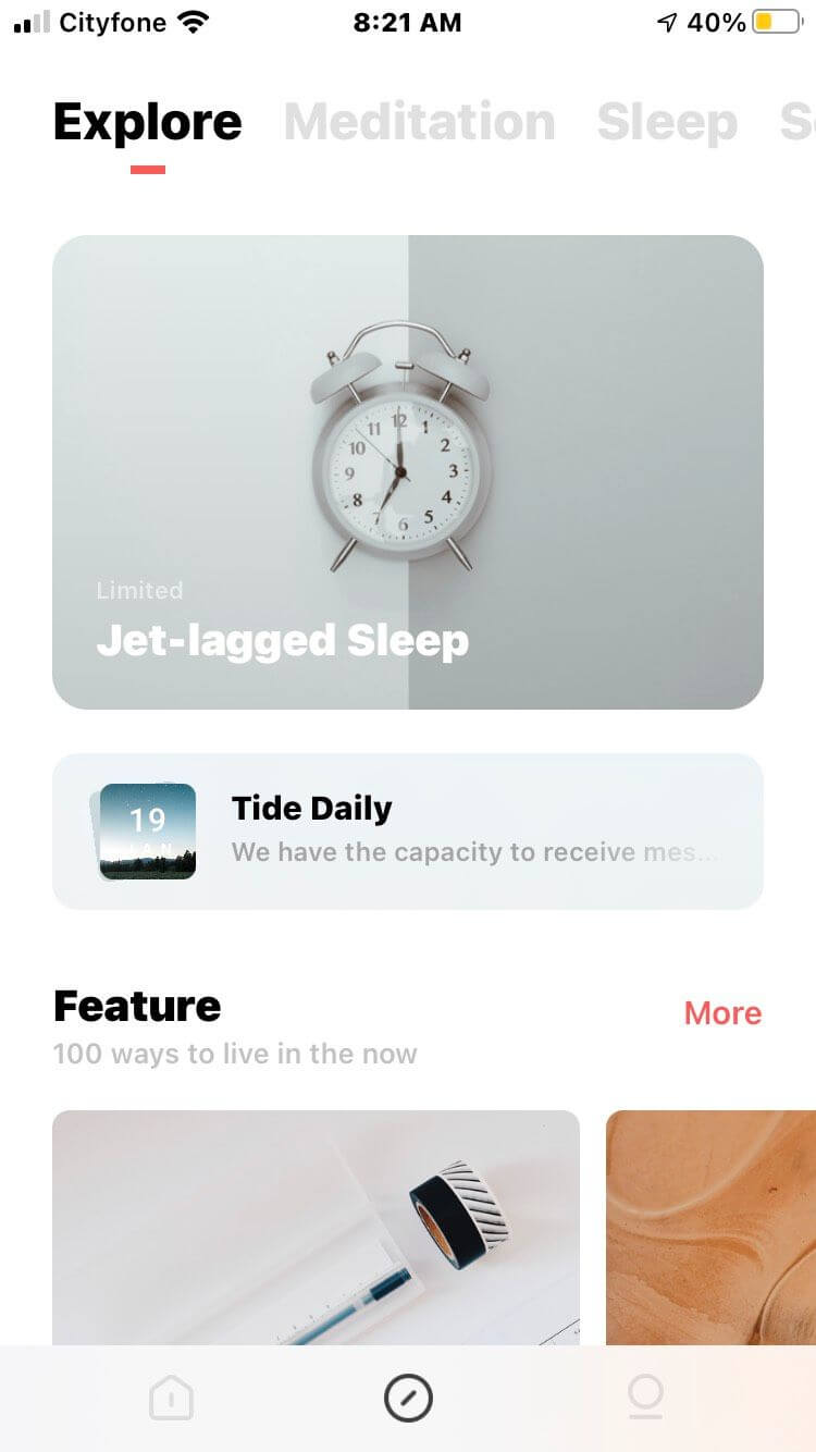 Trang Explorer của Tide