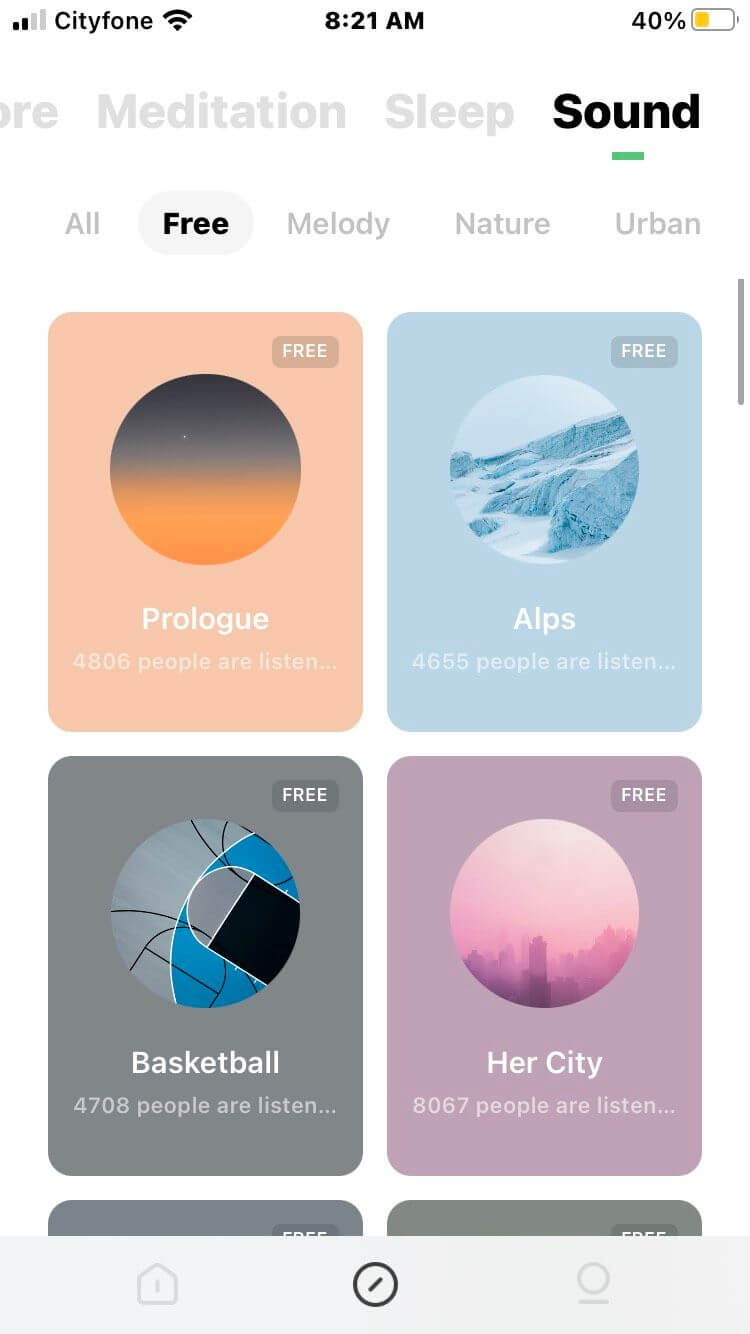 Trang âm thanh của Tide