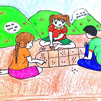 Thuyết minh về trò chơi dân gian ô ăn quan (Dàn ý + 12 mẫu)