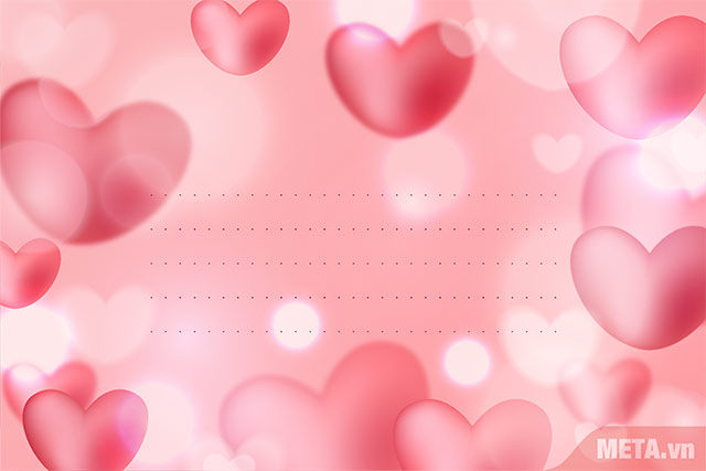 Mẫu thiệp Valentine đẹp