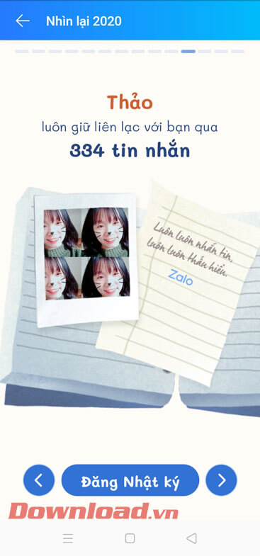 Người bạn luôn giữ liên lạc